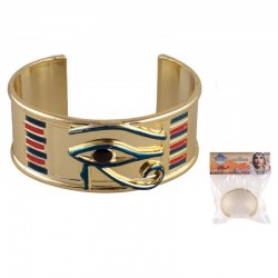 Bracelet égyptien or motifs