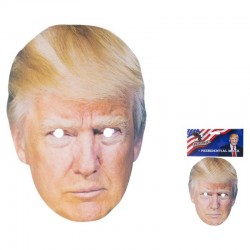 Masque carton Donald Trump 25x18cm
