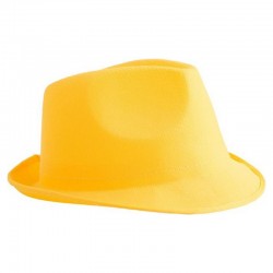 Chapeau tribly event jaune fluo adulte