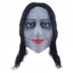 Masque Motricia avec cheveux noir