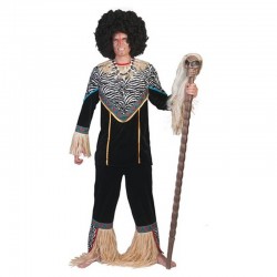 Déguisement roi africain 2 pièces homme taille L/XL