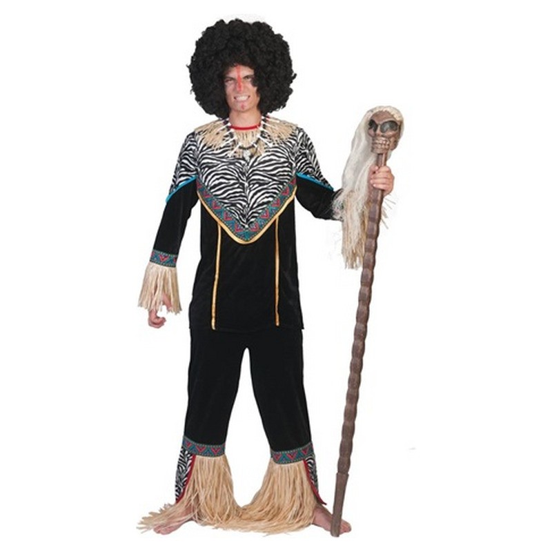 Déguisement roi africain 2 pièces homme taille L/XL