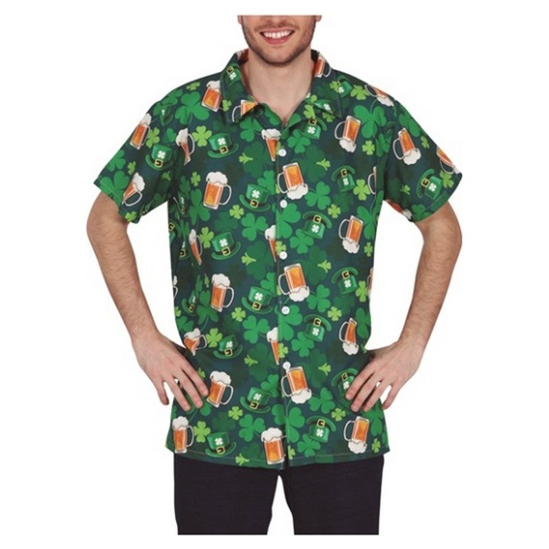 Chemise fun gag Saint Patrick taille M/L
