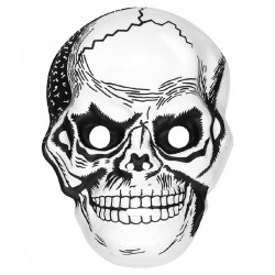 Masque coque crâne blanc
