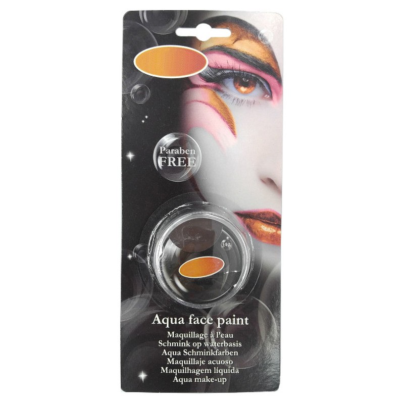 Pot galet de maquillage à l'eau brun foncé 14 grammes