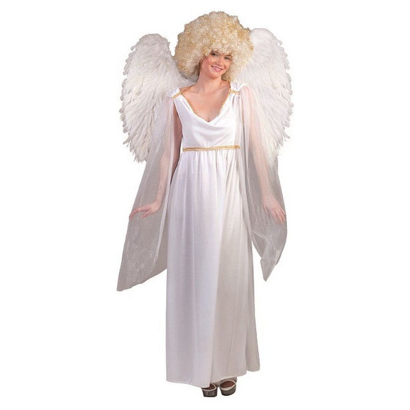 Robe d'ange avec finitions dorées femme taille L