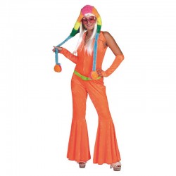 Combinaison flashy orange femme taille XS