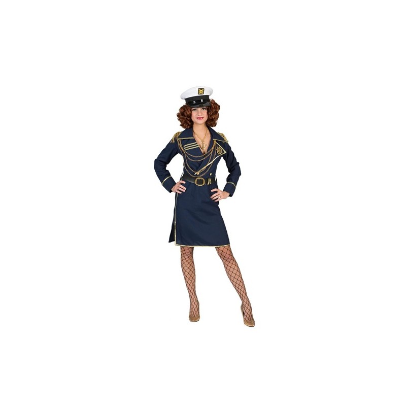 Déguisement de capitaine femme taille S/M