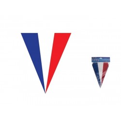 Guirlande France avec 10 Fanions