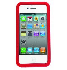 Étui iPhone Zora de Couleur Rouge