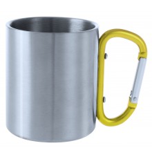 Tasse Bastic au Poignée de Couleur Jaune