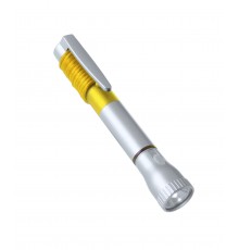 Stylo Lampe Mustap de Couleur Gris/Jaune