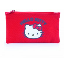 Trousse Scolaire Nabel de Couleur Rouge