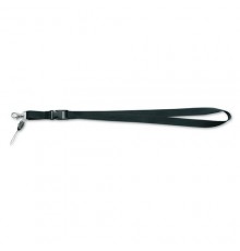 Lanyard Duble noir