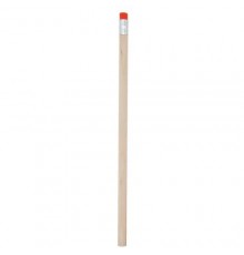 Crayon en bois "Togi" rouge