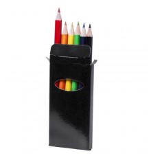 Tube en bois de 6 crayons, Grossiste Dropshipping