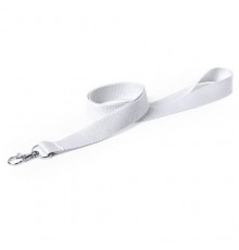 Lanyard "Neck" blanc