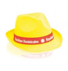 Chapeau "Braz" jaune