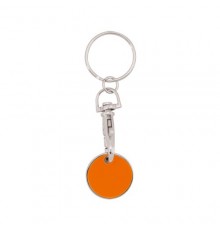 Porte-Clés Monnaie "Euromarket" orange