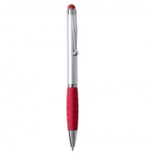 Stylet bille "Sagursilver" rouge