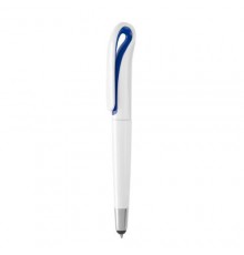 Stylet bille "Barrox" blanc / bleu