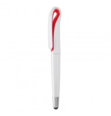 Stylet bille "Barrox" blanc / rouge