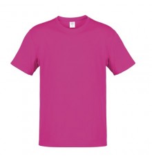 T-Shirt Adulte Couleur "Hecom" fucsia