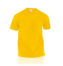 T-Shirt Adulte Couleur "Hecom" jaune