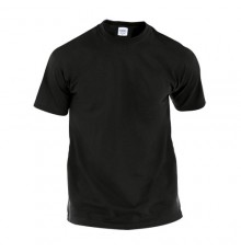 T-Shirt Adulte Couleur "Hecom" noir