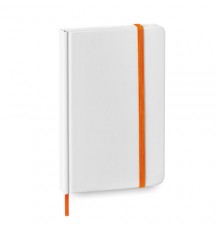 Bloc notes "Yakis" blanc orange