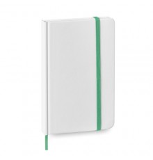 Bloc notes "Yakis" blanc vert