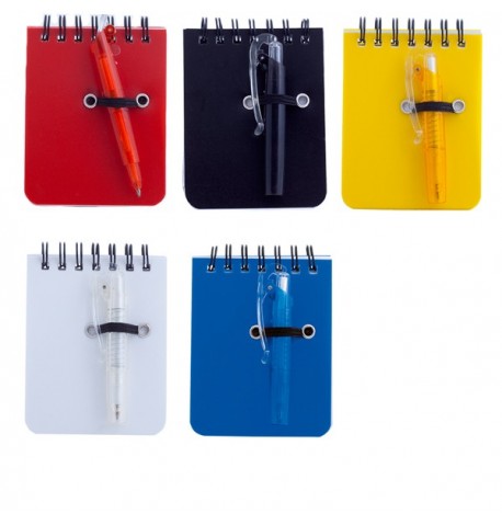 Mini Cahier "Duxo" de Différentes Couleurs