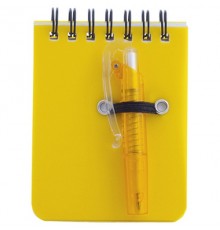 Mini cahier "Duxo" jaune