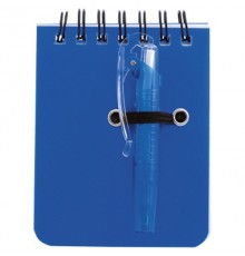 Mini cahier "Duxo" bleu