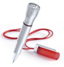 Stylo Lampe Mustap de Couleur Gris/Rouge