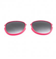 Verres lunettes rouge