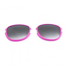 Verres lunettes fucsia