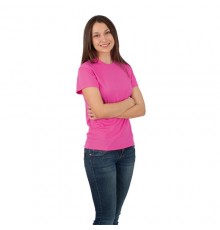 T-shirt femme tecnic plus fucsia