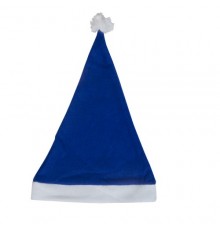 Bonnet papa noël bleu