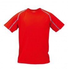 T-shirt "Tecnic Fleser" rouge
