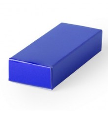 Boîte de présentation "Halmer" bleu