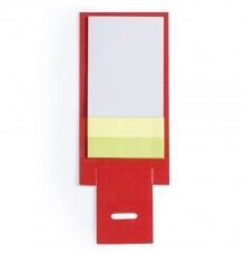 Porte notes "Novich" rouge