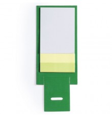 Porte notes "Novich" vert