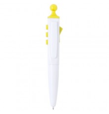 Stylo antistress "Lennox" jaune