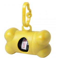 Distributeur de sacs "Rucin" jaune