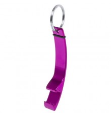 Porte-clés ouvre bouteille "Milter" fucsia