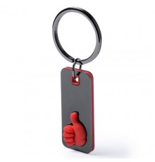 Porte-clés "Hokey" rouge