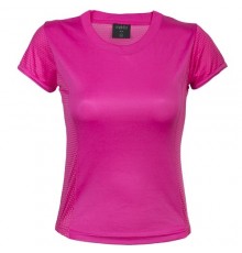 T-shirt femme "Tecnic Rox" fuscia