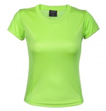 T-shirt femme "Tecnic Rox" vert clair