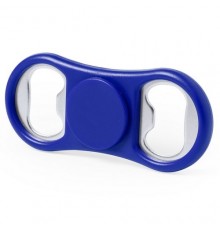 Fidget spinner ouvre bouteille "Slack" bleu